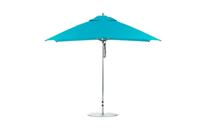 Ledge 8.5' Rectangle Pulley Essential Fiberglass Umbrella