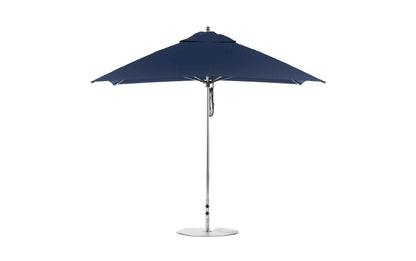 Ledge 8.5' Rectangle Pulley Essential Fiberglass Umbrella