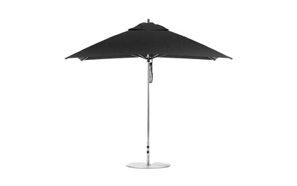 Ledge 8.5' Rectangle Pulley Essential Fiberglass Umbrella