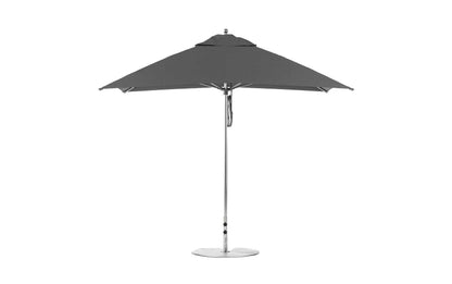 Ledge 8.5' Rectangle Pulley Essential Fiberglass Umbrella