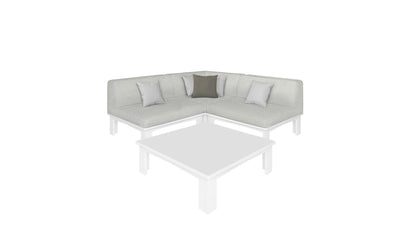 Ledge Mainstay Sectional 4 Piece Diamond