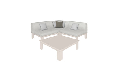 Ledge Mainstay Sectional 4 Piece Diamond