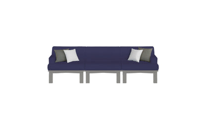 Ledge Mainstay Sectional 3 Piece Sofa
