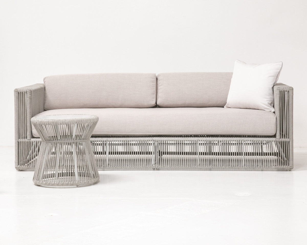 Sunset West Miami Sofa in Echo Ash w/ Self Welt — View 8