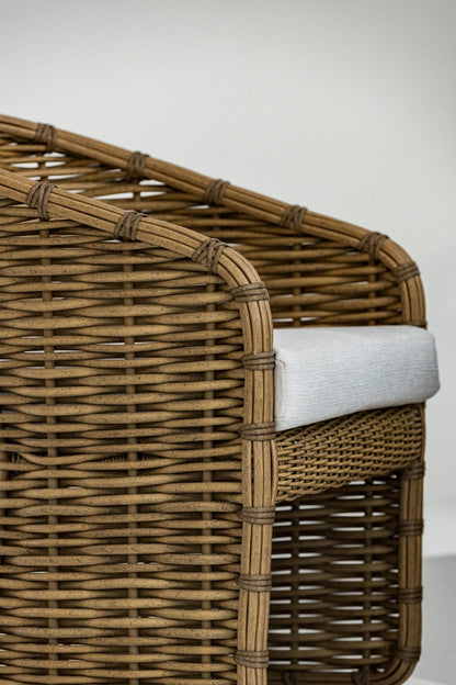 Sunset West Playa Dining Chair in Soothe Pearl — View 2