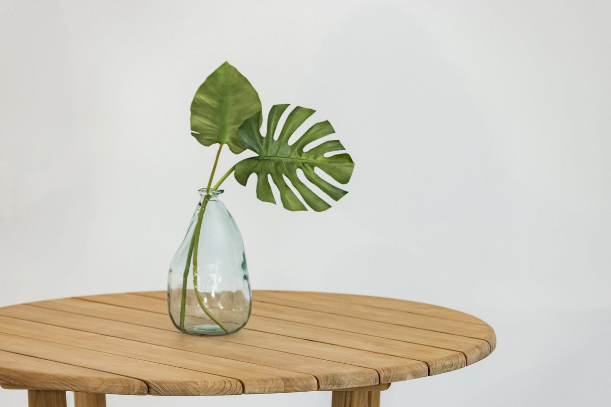 Sunset West Natural Teak Maui 56" Round Dining Table — View 2