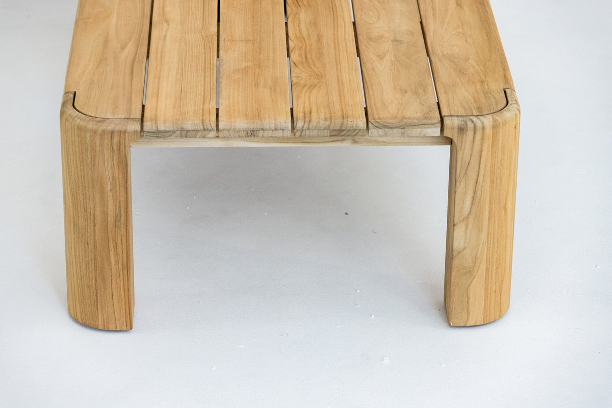 Sunset West Natural Teak Maui Coffee Table — View 2