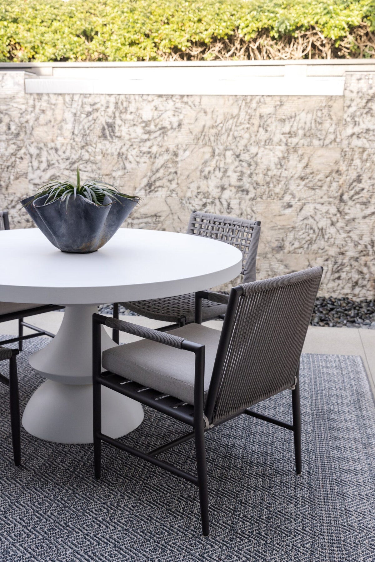 Sunset West Pietra Dining Chair in Echo Ash, No Welt — View 3