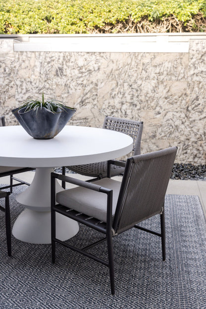 Sunset West Pietra Dining Chair in Echo Ash, No Welt — View 3