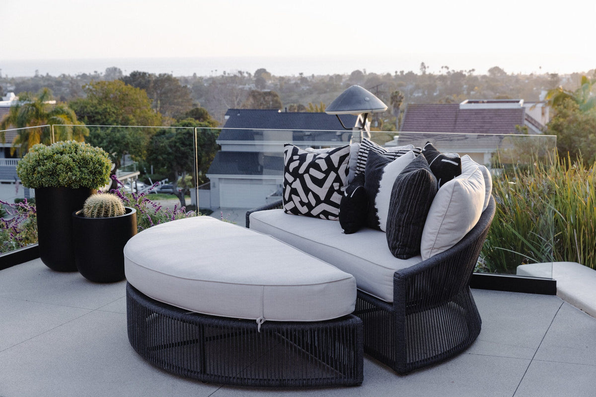Sunset West Milano Daybed in Echo Ash w/ Self Welt — View 5