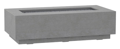 Sunset West Bazaar Gravelstone Rectangular Fire Table — View 2