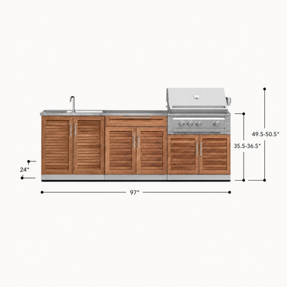 Classic Series 5PC Modular Outdoor Kitchen