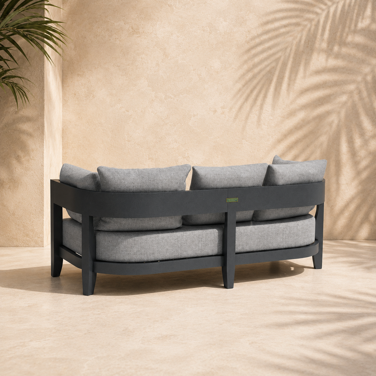 Coronado Aluminum Sofa