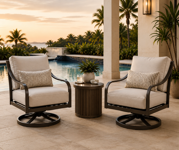 Cove Swivel Lounge Set