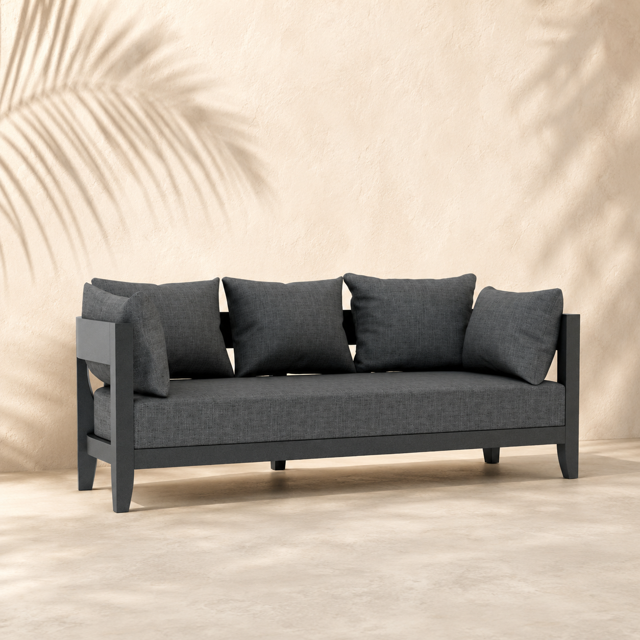 Coronado Aluminum Sofa