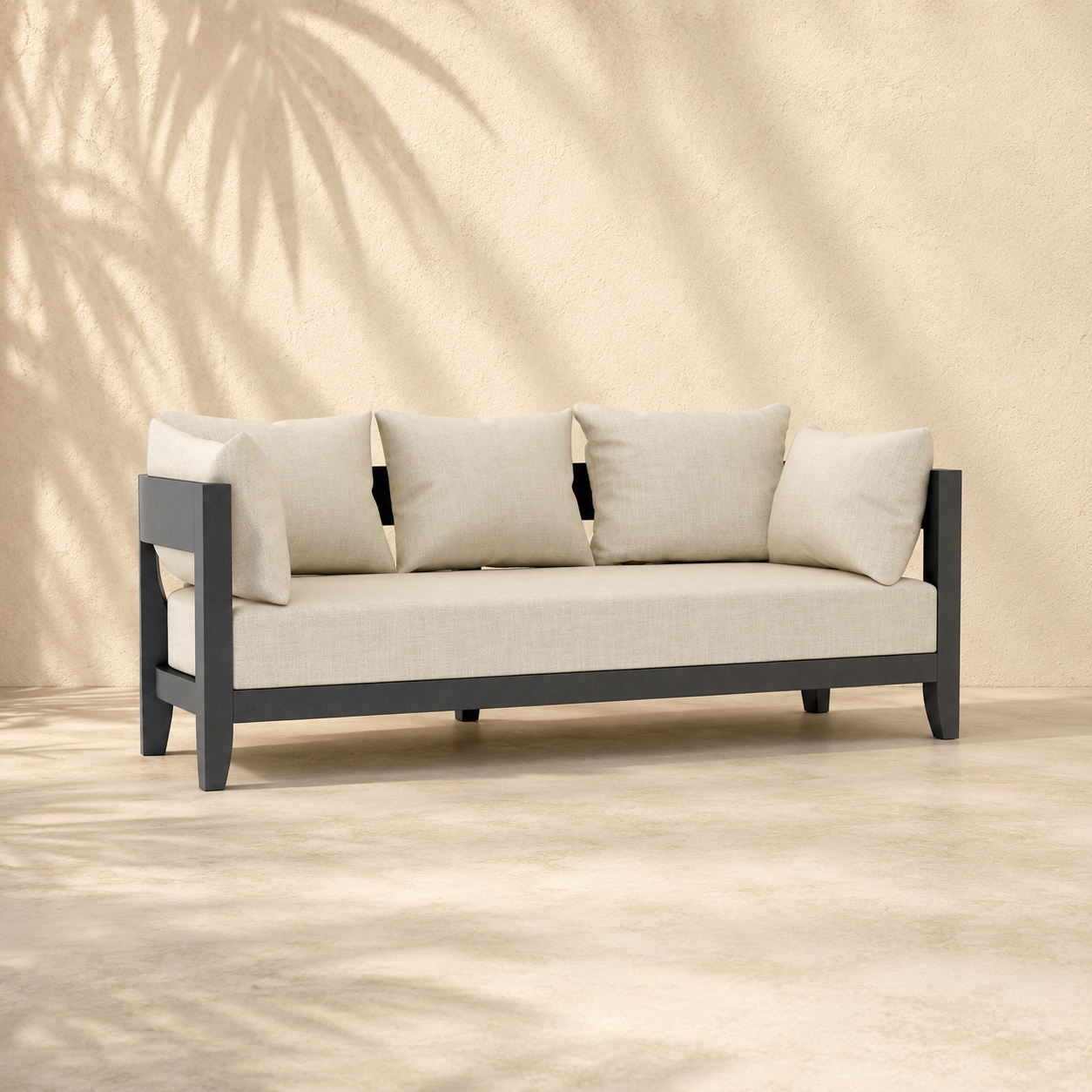 Coronado Aluminum Sofa