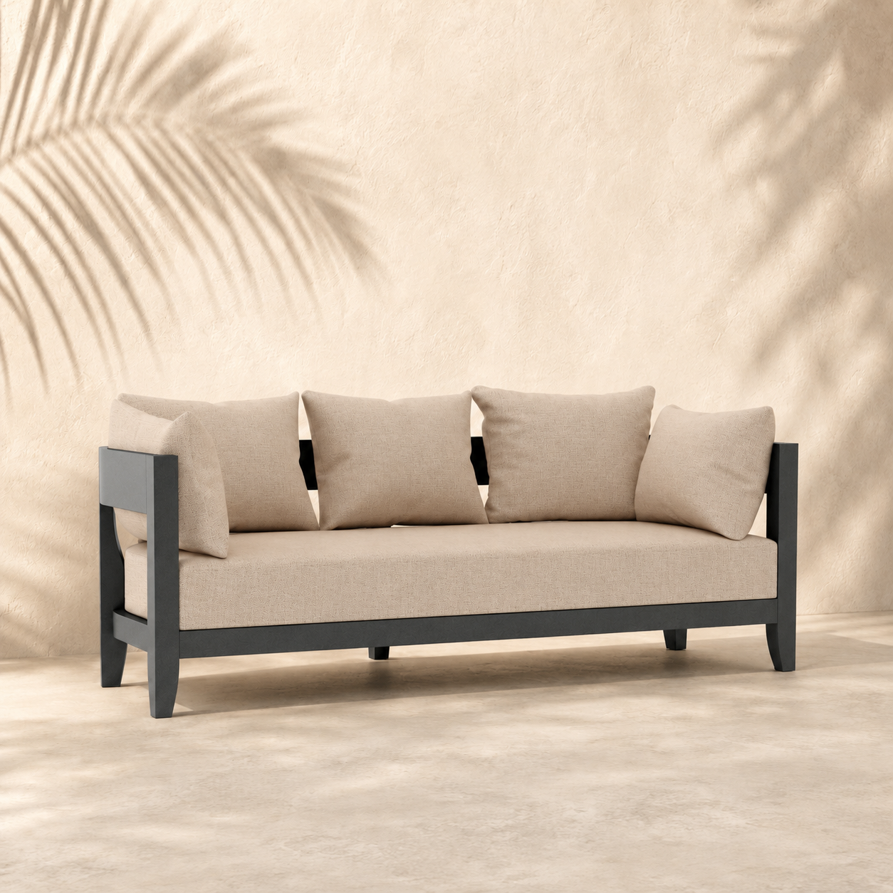 Coronado Aluminum Sofa