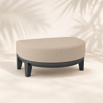 Coronado Aluminum Ottoman