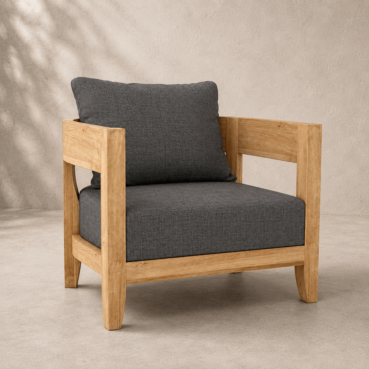 Teak Armchair