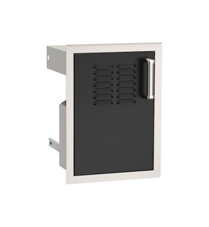 Fire Magic Black Door with Tank Tray
