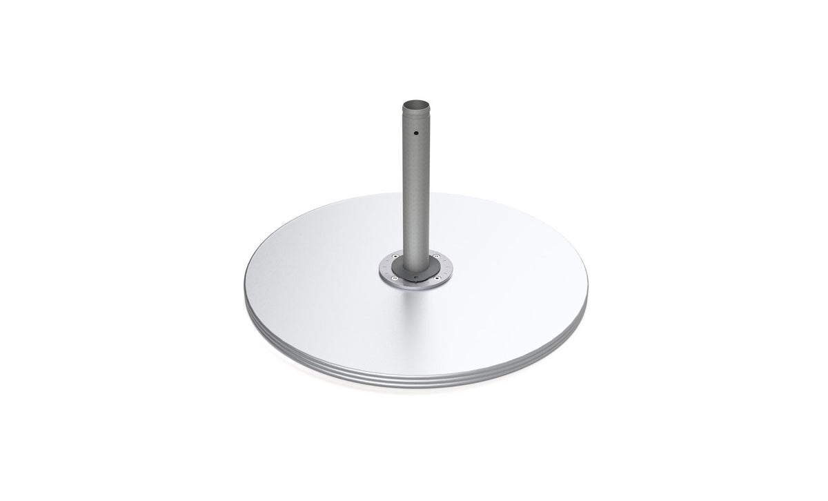 Ledge Galvanized Steel Plate Stack Cantilever Base - 555 lbs