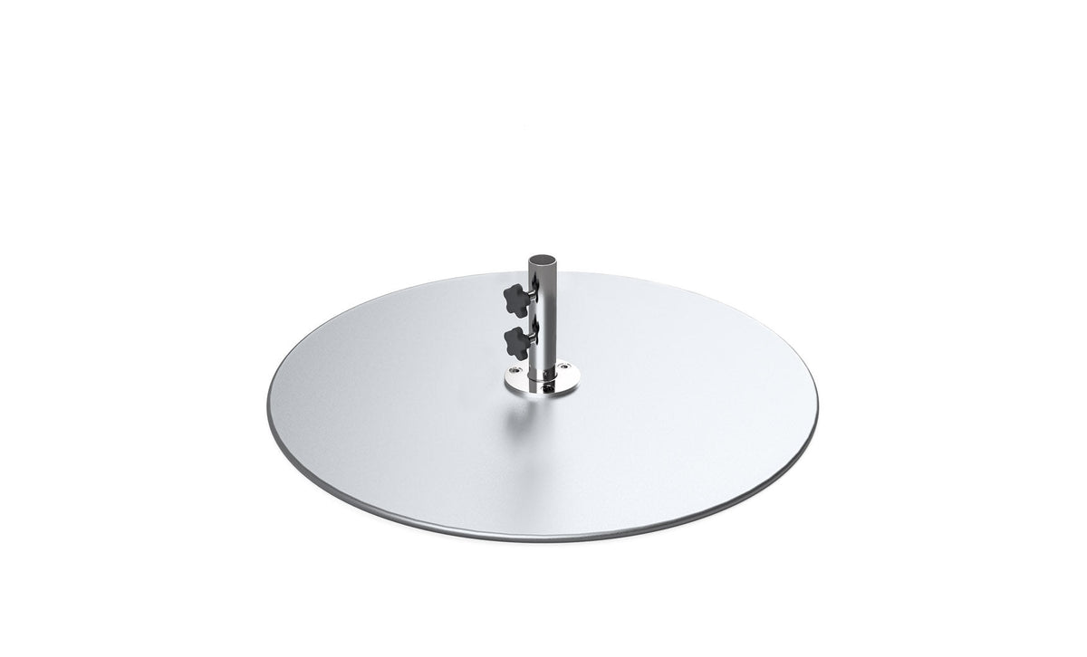 Ledge Galvanized Steel Stack Umbrella Base