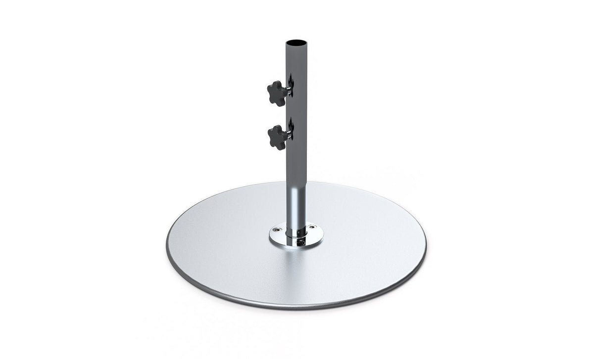 Ledge Galvanized Steel Stack Umbrella Base