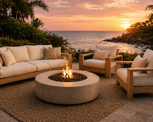 Sunset Cove Fire Table