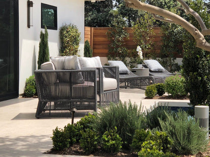 Sunset West Milano Club Chair in Echo Ash w/ Self Welt