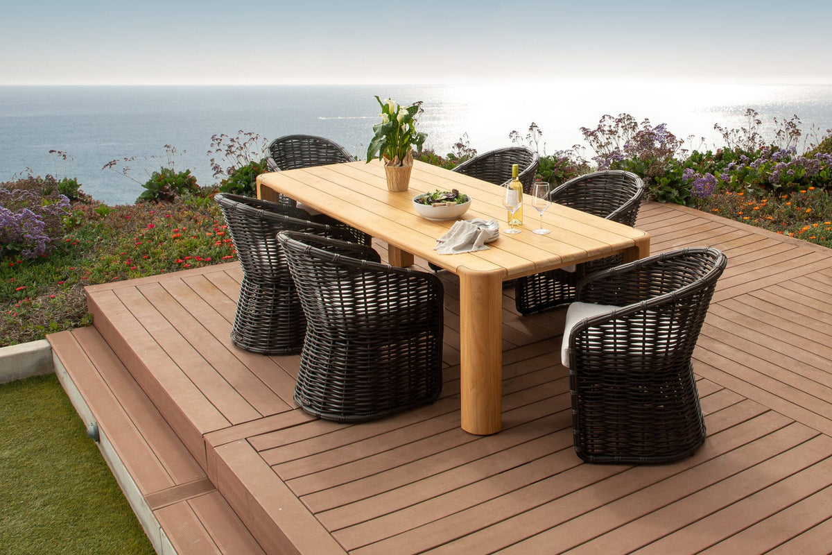 Sunset West Cabo Dining Chair in Soothe Pearl — View 3