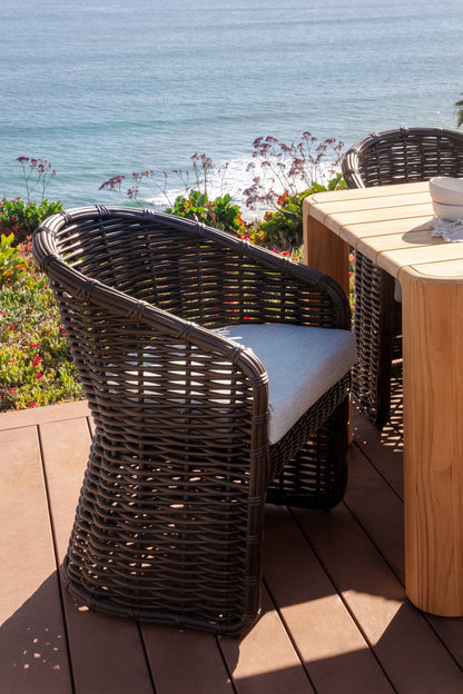Sunset West Cabo Dining Chair in Soothe Pearl — View 5
