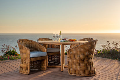 Sunset West Playa Dining Chair in Soothe Pearl — View 4