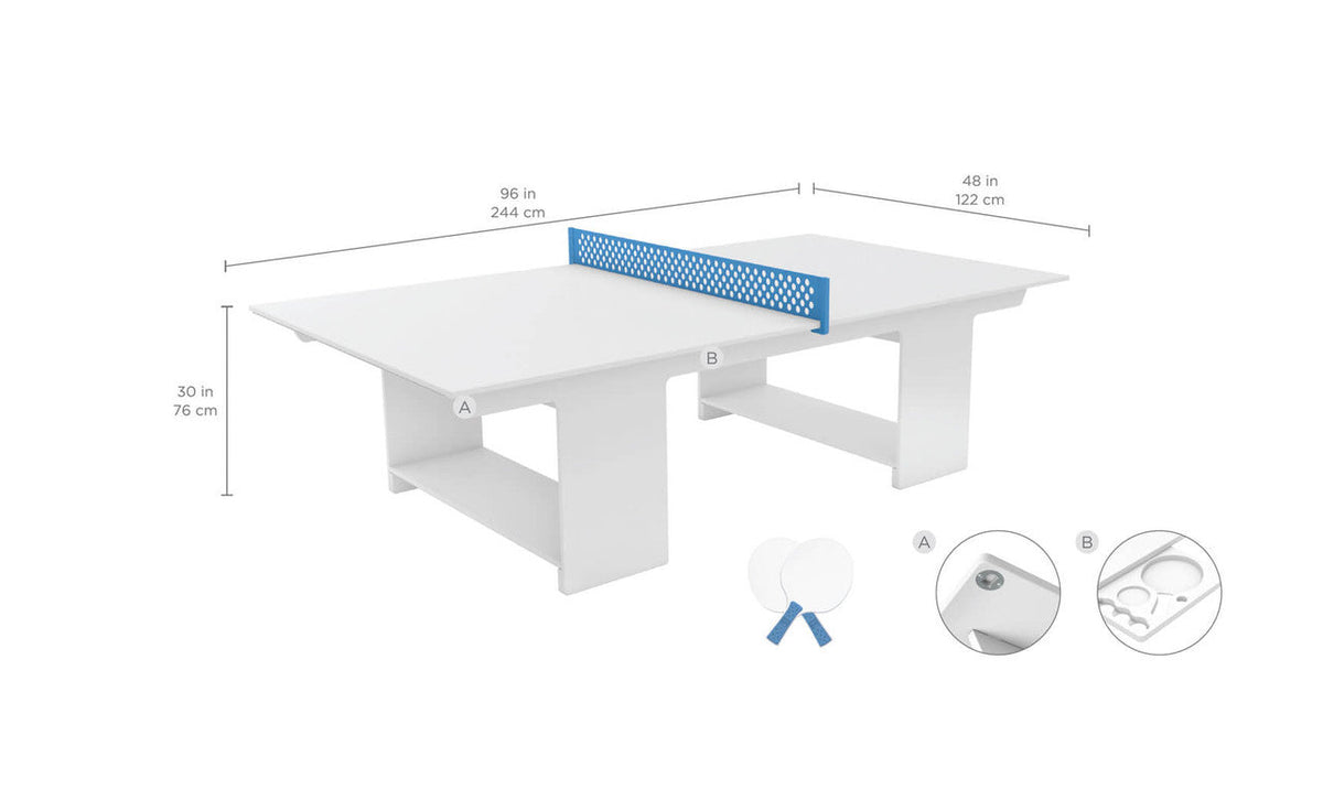 Ledge Table Tennis Set