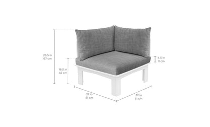 Ledge Mainstay Sectional Relaxed Left Corner