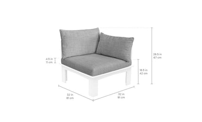 Ledge Mainstay Sectional Relaxed Left Armchair
