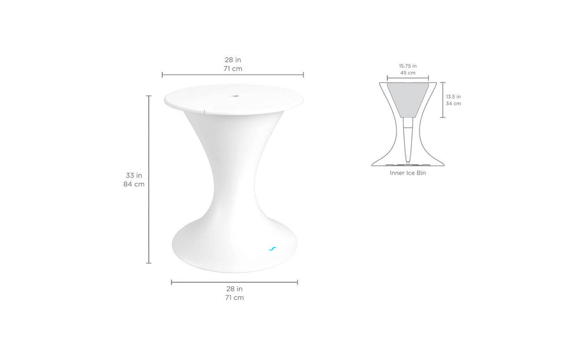 Ledge Autograph Umbrella Stand Ice Bin