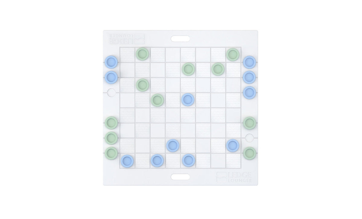 Ledge Checkers & Tic Tac Toe