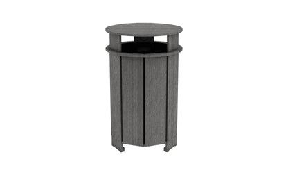 Ledge Mainstay Round Trash Bin