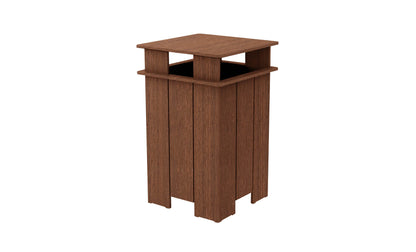 Ledge Mainstay Square Trash Bin