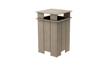 Ledge Mainstay Square Trash Bin