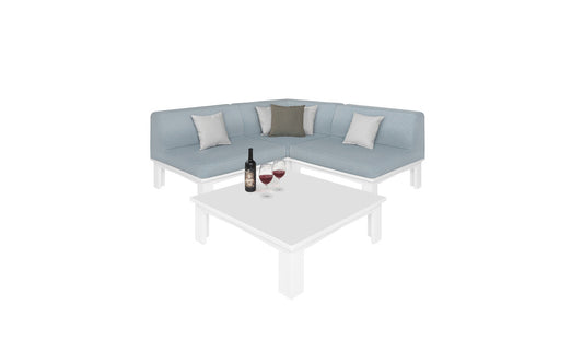 Ledge Mainstay Sectional 4 Piece Diamond