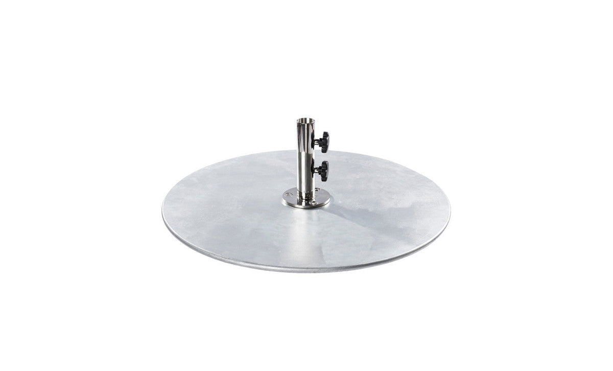 Ledge Galvanized Steel Stack Umbrella Base