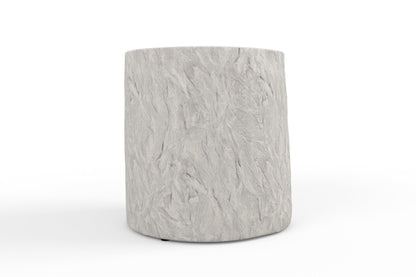 Sunset West Bazaar Antique Stone Round End Table — View 2