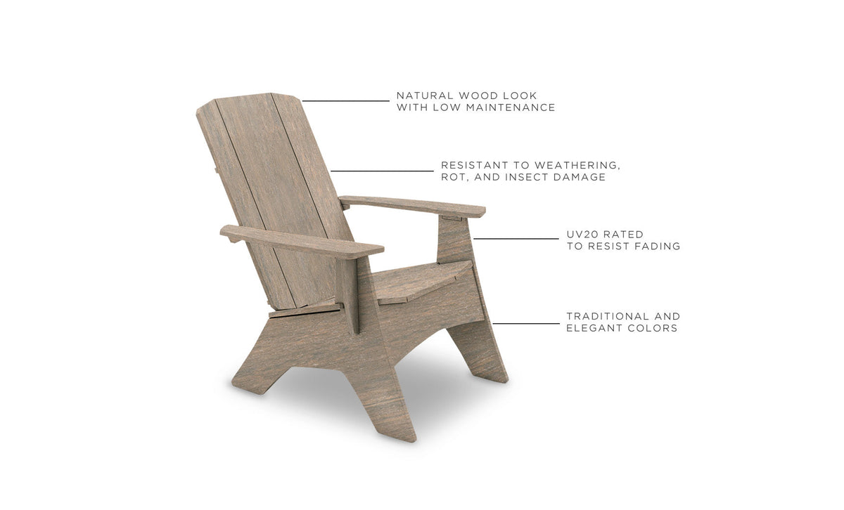 Ledge Mainstay Ultimate Adirondack