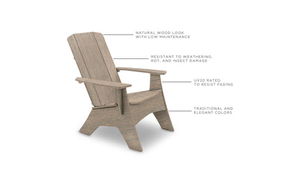 Ledge Mainstay Ultimate Adirondack