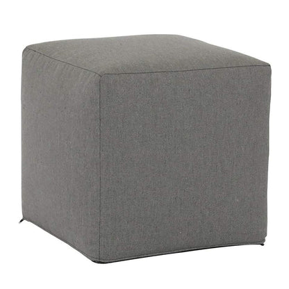 Sunset West Bazaar 18"Pouf Cube in Heritage Granite — View 7