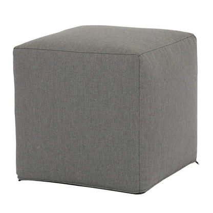 Sunset West Bazaar 18"Pouf Cube in Heritage Granite — View 9