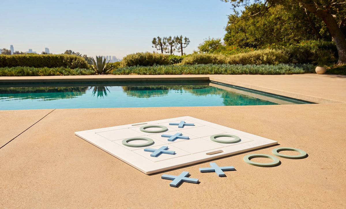 Ledge Checkers & Tic Tac Toe