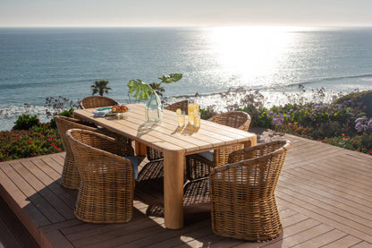Sunset West Playa Dining Chair in Soothe Pearl — View 3