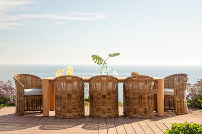 Sunset West Playa Dining Chair in Soothe Pearl — View 5